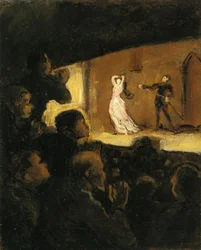 Im Theater, 1860-64
